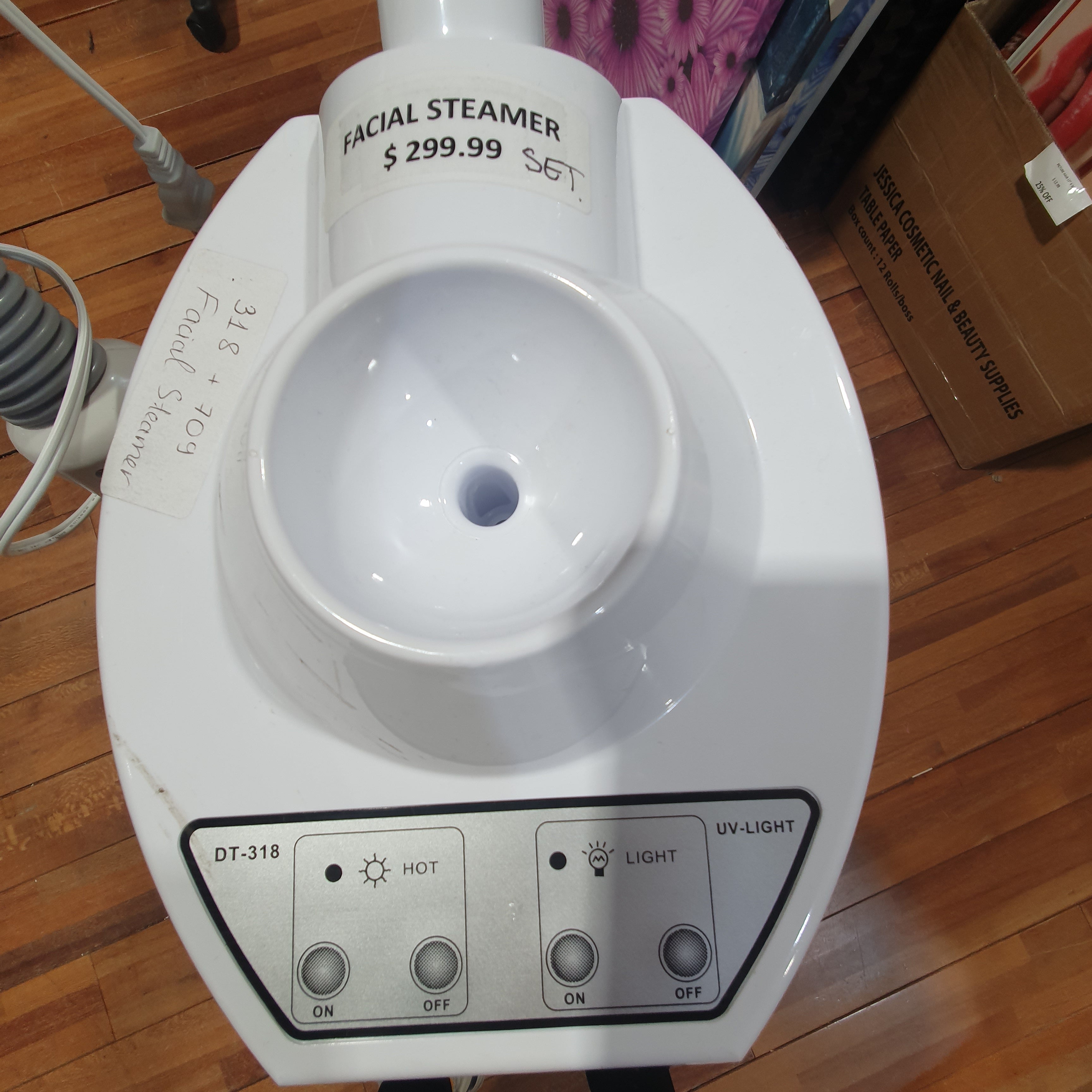 GND FACIAL STEAMER SET ( 318 + 709 )