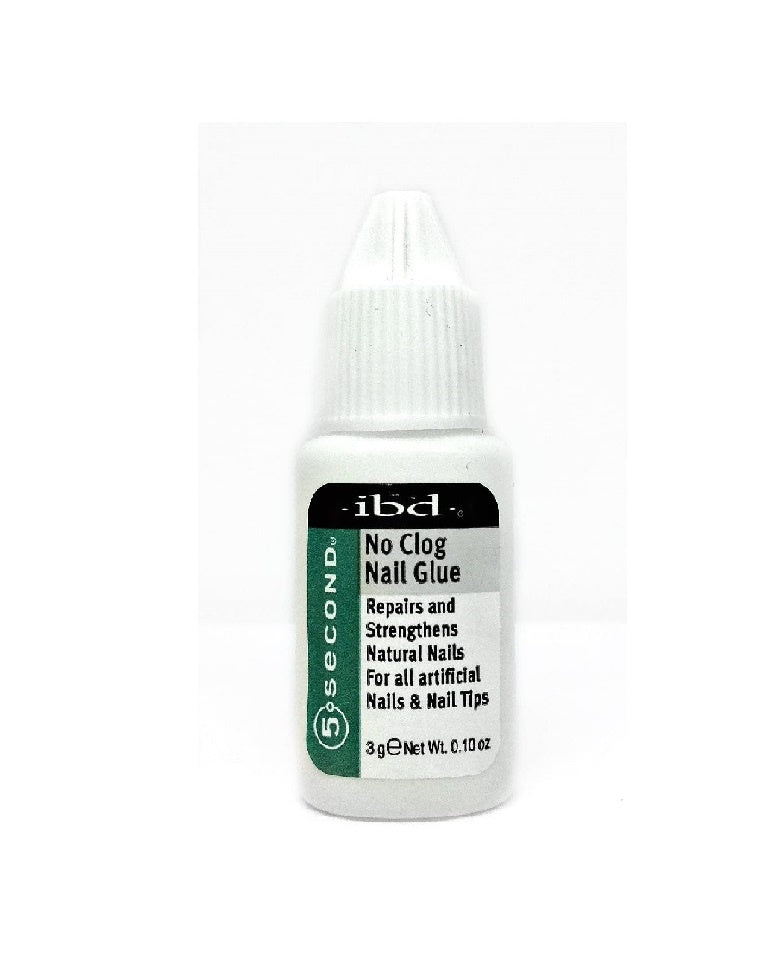 AMER 53003 IBD NO CLOG NAIL GLUE 3 G - Secret Nail & Beauty Supply