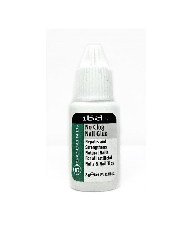 AMER 53003 IBD NO CLOG NAIL GLUE 3 G - Secret Nail & Beauty Supply
