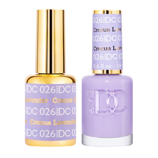 DND - DC Duo - 026 - Crocus Lavender - Secret Nail & Beauty Supply