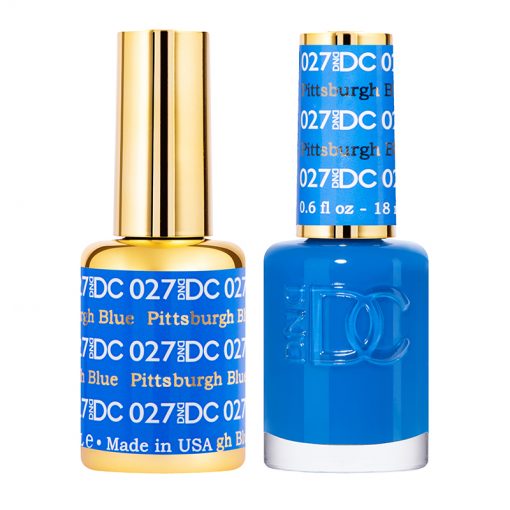 DND - DC Duo - 027 - Pittsburgh Blue - Secret Nail & Beauty Supply