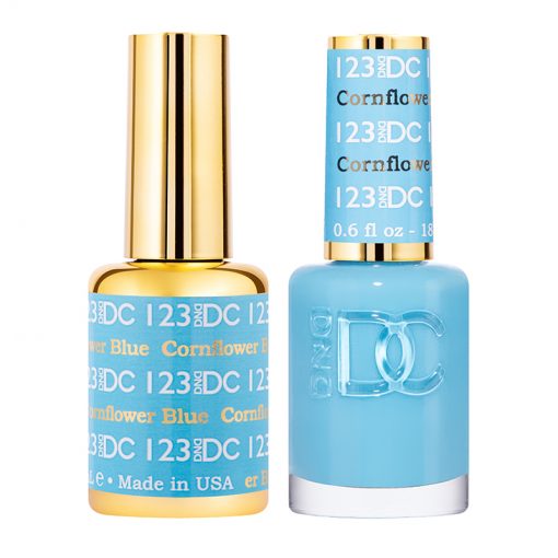 DND - DC Duo - 123 - Cornflower Blue - Secret Nail & Beauty Supply