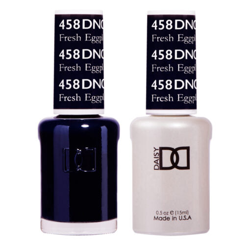 DND 458 Fresh Eggplant 2/Pack - Secret Nail & Beauty Supply