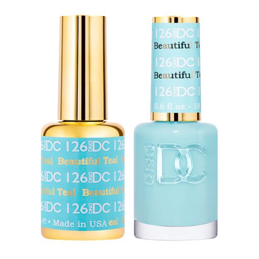 DND - DC Duo - 126 - Beautiful Teal - Secret Nail & Beauty Supply
