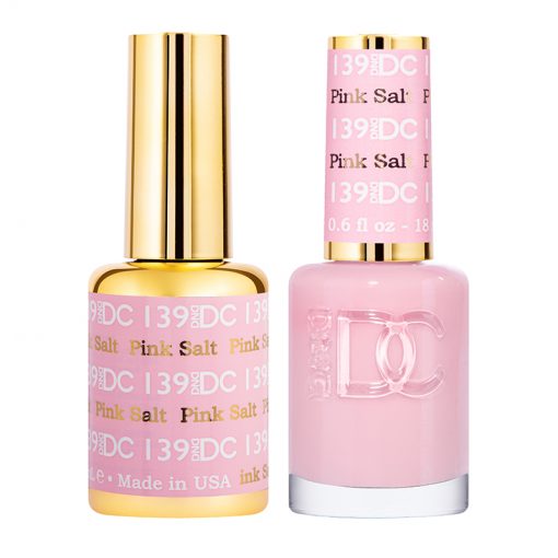 DND - DC Duo - 139 - Pink Salt - Secret Nail & Beauty Supply
