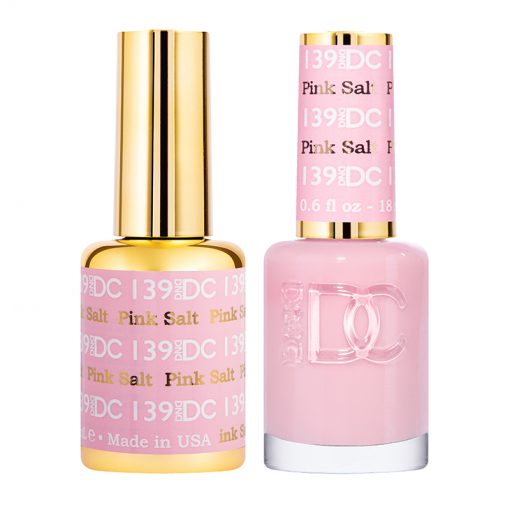 DND - DC Duo - 139 - Pink Salt - Secret Nail & Beauty Supply