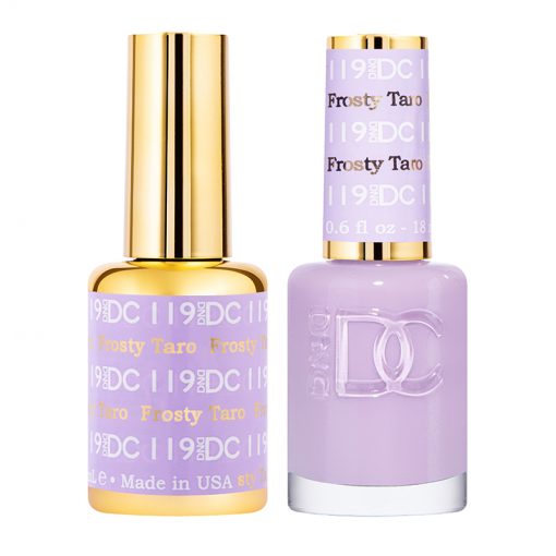 DND - DC Duo - 119 - Frosty Taro - Secret Nail & Beauty Supply