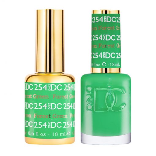 DND - DC Duo - 254 - Forest Green - Secret Nail & Beauty Supply