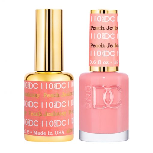DND - DC Duo - 110 - Peach Jealousy - Secret Nail & Beauty Supply