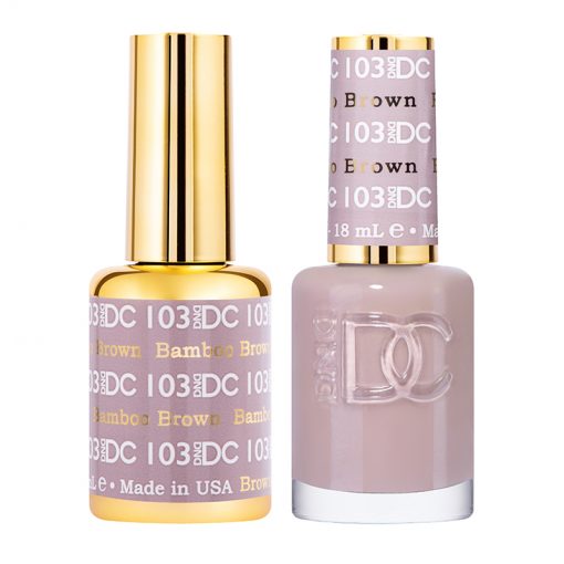 DND - DC Duo - 103 - Bamboo Brown - Secret Nail & Beauty Supply