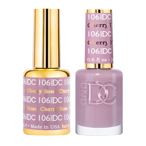DND - DC Duo - 106 - Cherry Rose - Secret Nail & Beauty Supply