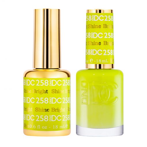 DND - DC Duo - 258 - Forest Green - Secret Nail & Beauty Supply