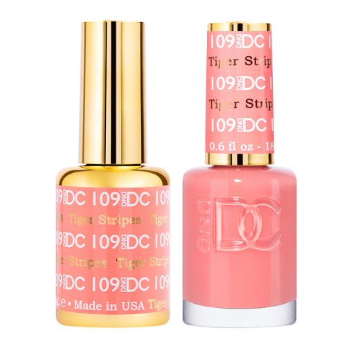 DND - DC Duo - 109 - Tiger Stripes - Secret Nail & Beauty Supply