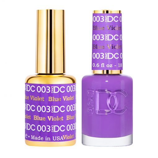 DND - DC Duo - 003 - Blue Violet - Secret Nail & Beauty Supply