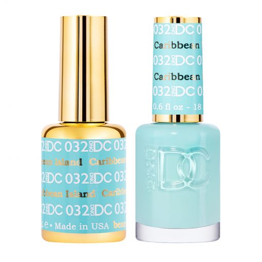 DND - DC Duo - 032 - Caribbean Island - Secret Nail & Beauty Supply