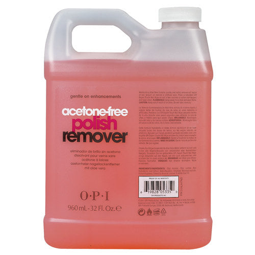 [Store pickup only] OPI ACETONE-FREE POLISH REMOVER 32 OZ