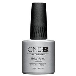 CND BRISA PAINT PURE WHITE OPAQUE .43 OZ - Secret Nail & Beauty Supply
