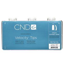 CND VELOCITY TIPS 360/tray-WHITE