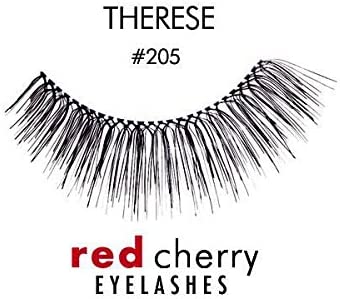 JBS-RED 205 RED CHERRY EYELASHES #205