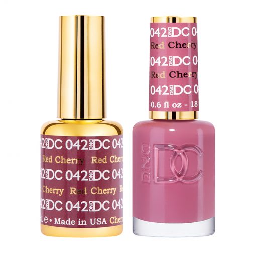 DND - DC Duo - 042 - Red Cherry - Secret Nail & Beauty Supply
