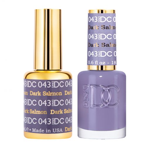 DND - DC Duo - 043 - Dark Salmon - Secret Nail & Beauty Supply