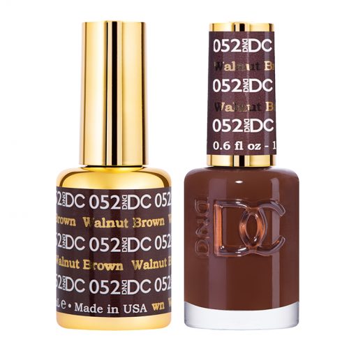 DND - DC Duo - 052 - Walnut Brown - Secret Nail & Beauty Supply