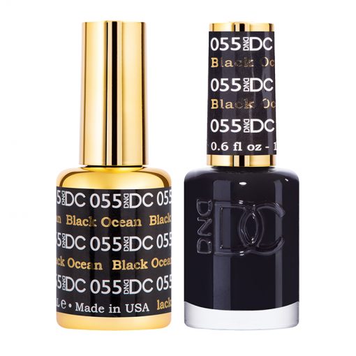 DND - DC Duo - 055 - Black Ocean - Secret Nail & Beauty Supply