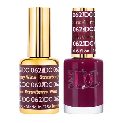 DND - DC Duo - 062 - Strawberry Wine - Secret Nail & Beauty Supply