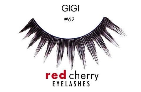 RED CHERRY EYELASHES #62-GIGI