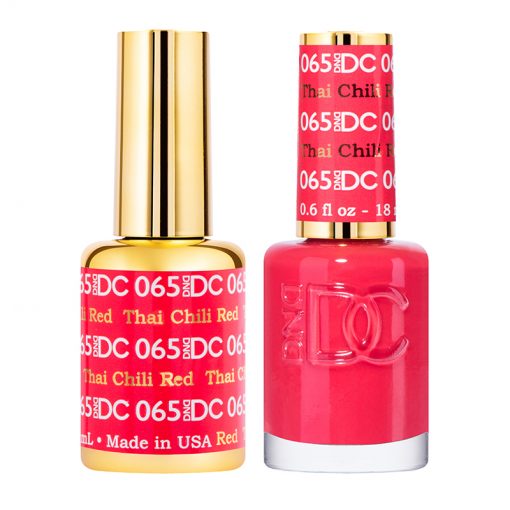 DND - DC Duo - 065 - Thai Chili Red - Secret Nail & Beauty Supply
