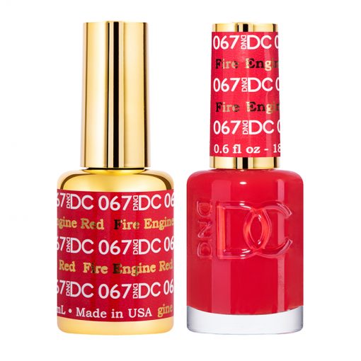DND - DC Duo - 067 - Fire Engine Red - Secret Nail & Beauty Supply