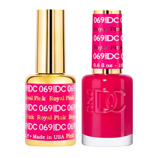 DND - DC Duo - 069 - Royal Pink - Secret Nail & Beauty Supply
