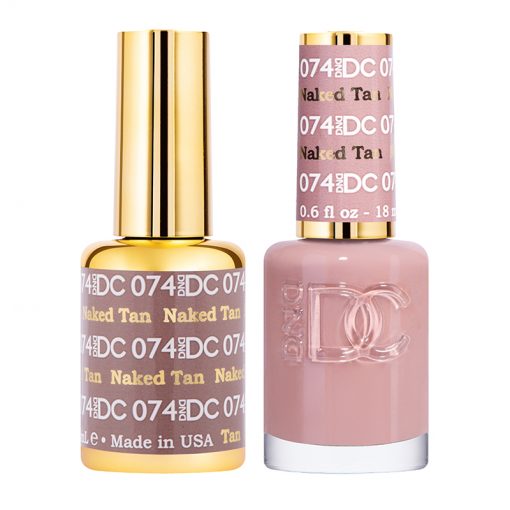 DND - DC Duo - 074 - Naked Tan - Secret Nail & Beauty Supply