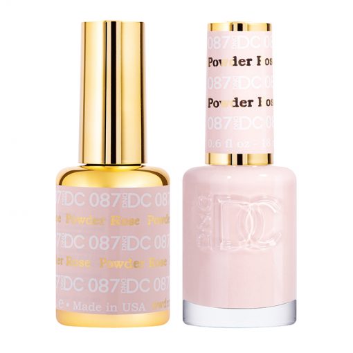 DND - DC Duo - 087 - Rose Powder - Secret Nail & Beauty Supply