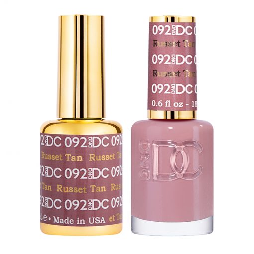 DND - DC Duo - 092 - Russet Tan - Secret Nail & Beauty Supply