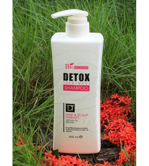 BIOWOMAN DETOX SHAMPOO HAIR & SCALP THERAPY 500 ML