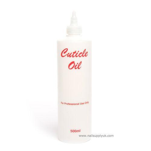 Cuticle Oil Empty Plastic 500ml 