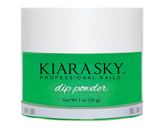 Kiara Sky Dip Powder - D448 GREEN TO ENVY 1OZ