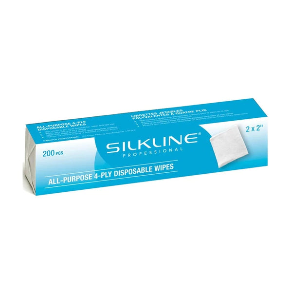 SL52508 SILKLINE ALL PURPOSE WIPES 2"X2"