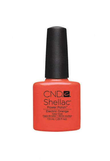 CND Shellac Electric-Orange-Nail Supply UK