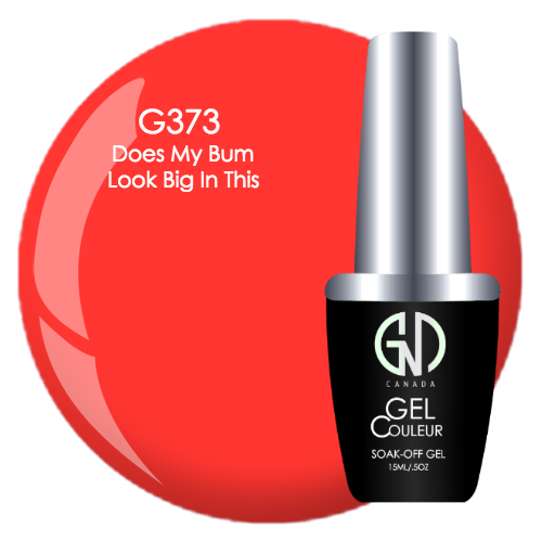 does my bum look big in this gnd g373 one step gel