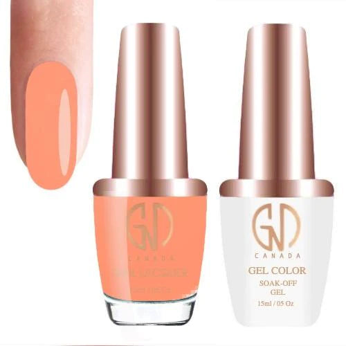 GND Duo Gel & Lacquer 072 Carrot Juice