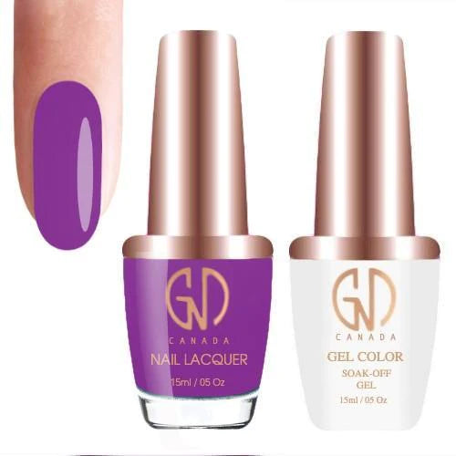 GND Duo Gel & Lacquer 110 Maithai Orchid