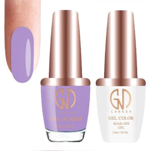 GND Duo Gel & Lacquer 111 Pastel Le Violette