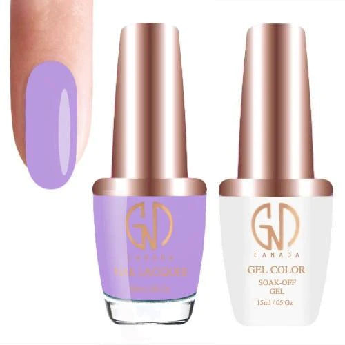 GND Duo Gel & Lacquer 160 Blue-eyed Grass