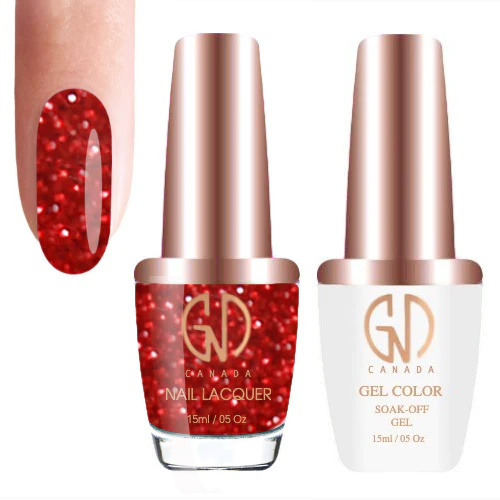 GND Duo Gel & Lacquer 170 Pomegranate