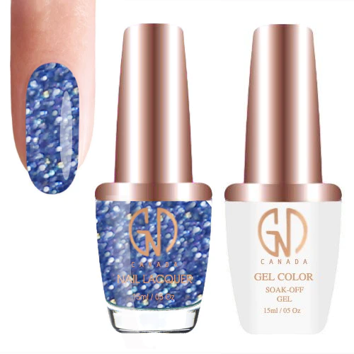 GND Duo Gel & Lacquer 179 Blue Diamond
