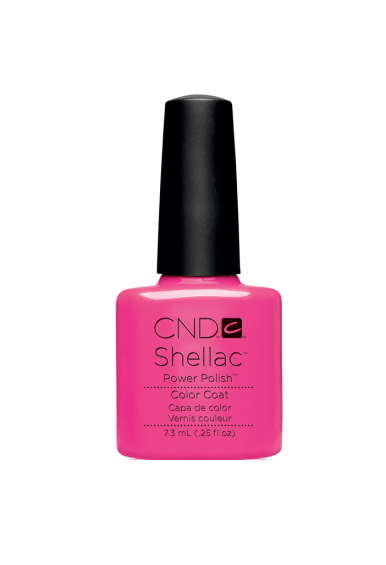 CND Shellac Hot Pop Pink-Nail Supply UK