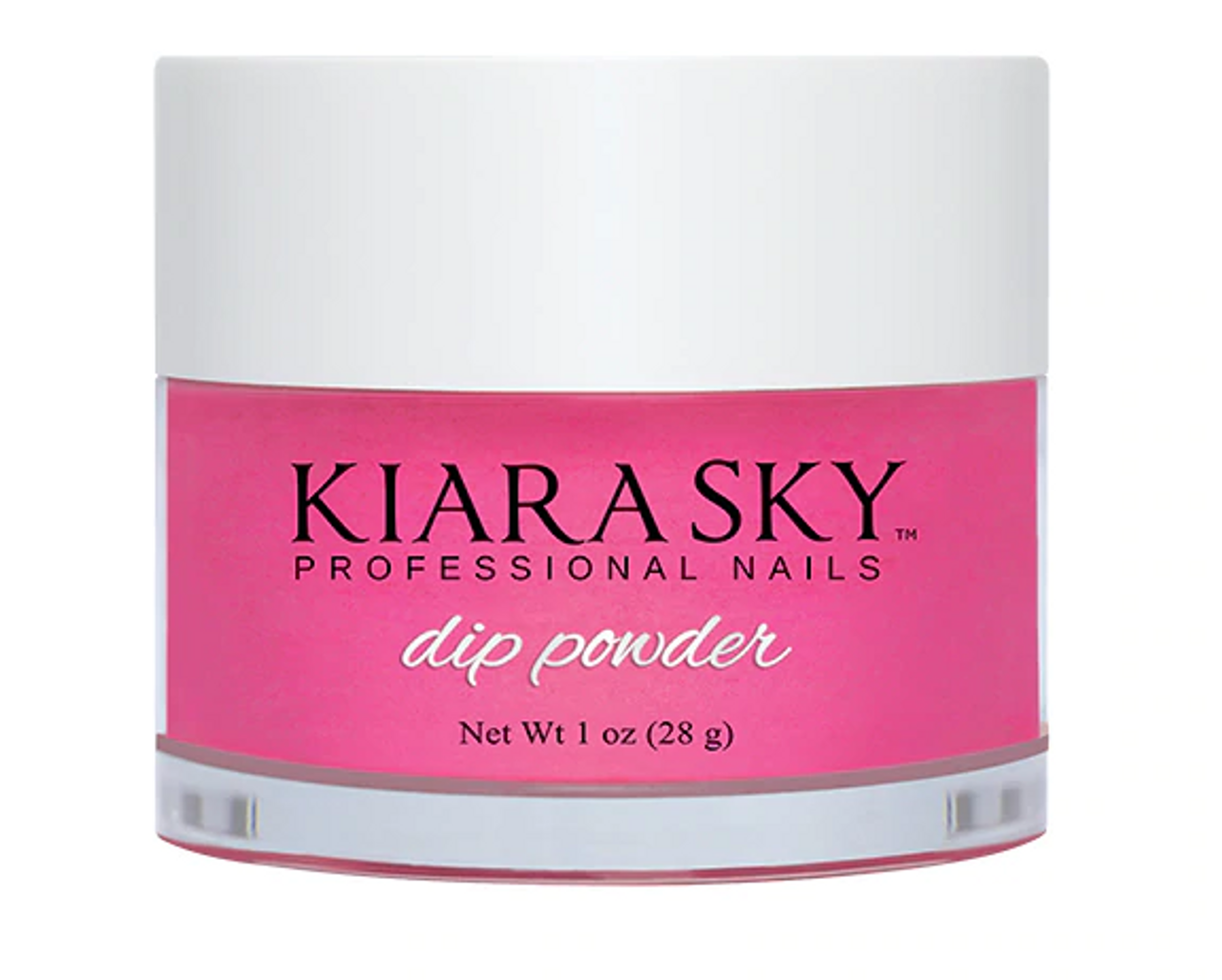 Kiara Sky Dip Powder - D453 BLACK TO FUCHSIA 1OZ