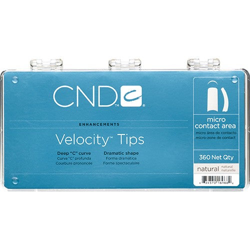 CND VELOCITY TIPS 360/tray-WHITE